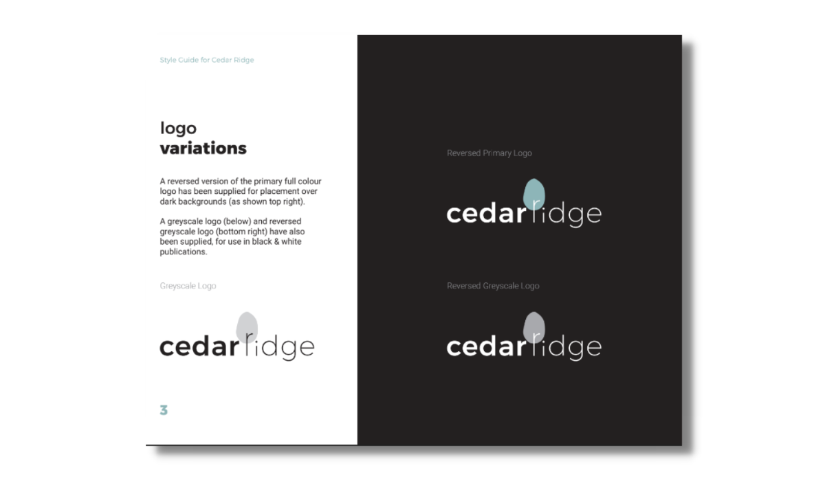 Cedar Ridge Branding