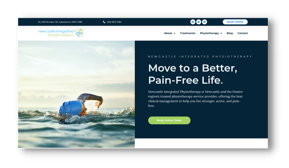 Physiotherapy Website